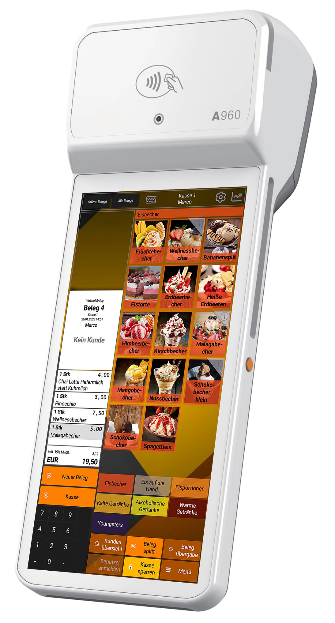 CCV A960 mit AC Pay